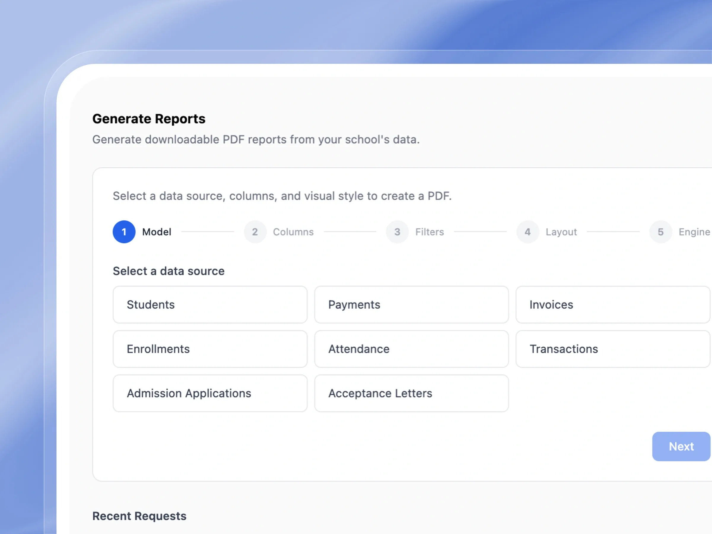 Pull from every dataset, in one document