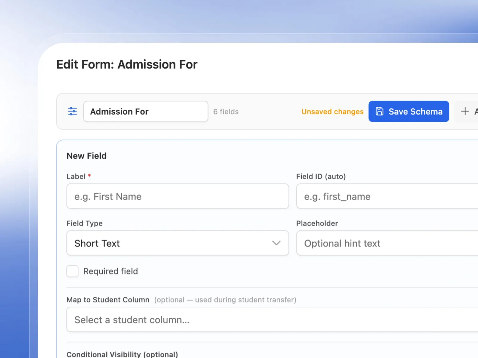 Build Custom Application Forms