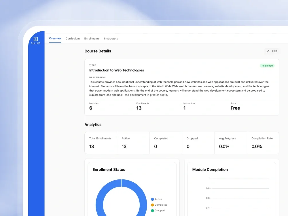 Manage Course Settings Efficiently